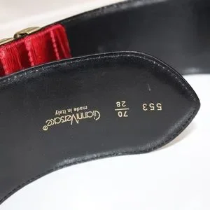 Versace | Accessories | Vintage Versace Widev Leather Belt  display picture 1